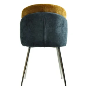 mobiliario-contract-silla dresde cromada tapizada chenilla azul y amarillo 4